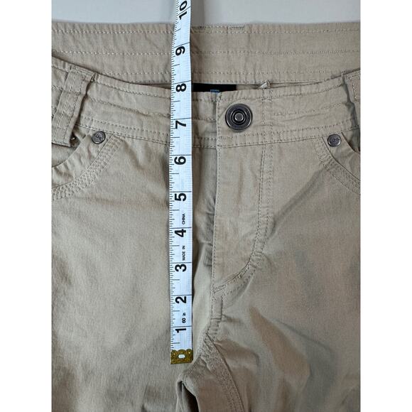 Kuhl Splash Roll Up Pant Light Khaki Womens 4 Regular Gorpcore Hiking Outdoor - Picture 4 of 16